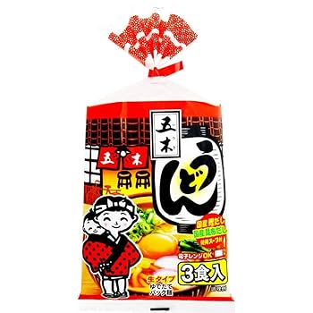 Amazon.co.jp: 五木食品 3食入スープ付うどん 564g ×12個(電子